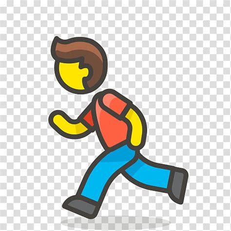 Emoji Drawing Smiley Running Cartoon Finger Animation Thumb
