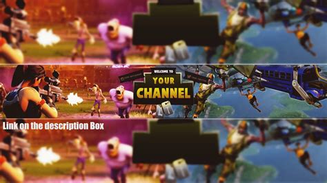 You will definitely choose from a huge number of pictures that option that will suit you exactly! BEST FORTNITE BANNER TEMPLATE EVER😱 Youtube Banner ...