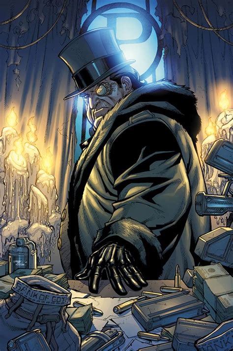 Batman Arkham City Penguin Comic Art Comic Book
