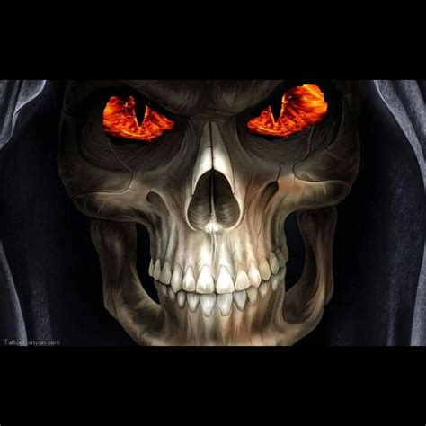 46 Free Scary Skull Wallpaper Downloads Wallpapersafari