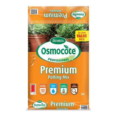 Osmocote Professional 50l Premium Potting Mix Bunnings Warehouse