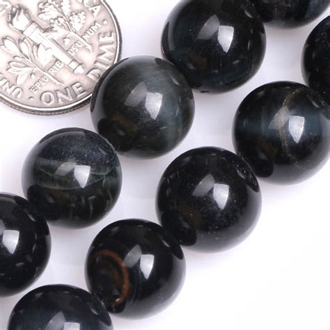 Amazon Com GEM Inside Blue Tiger Eye Gemstone Loose Beads Natural 12mm