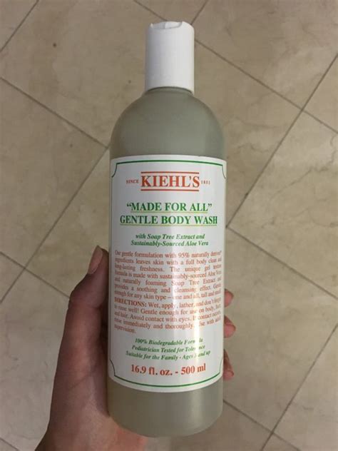 Kiehls Made For All Gentle Body Wash Inci Beauty