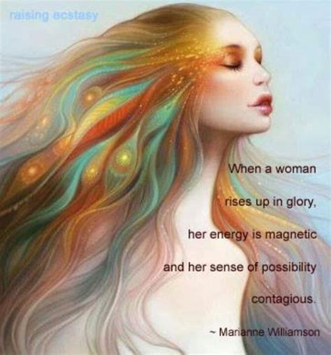 Divine Feminine Energy Woman In All Her Glory And Beauty Spiritual