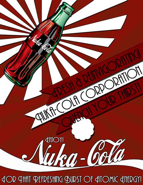 Fallout Nuka Cola Poster By Imtabe On Deviantart