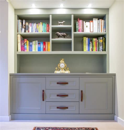 Fitted Alcove Cupboards With Drawers Built In Solutions