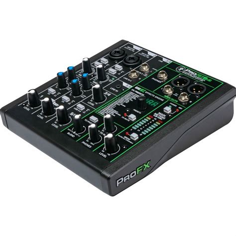 Mackie Profx6v3 Professional Effects Mixer With Usb Amplifiers