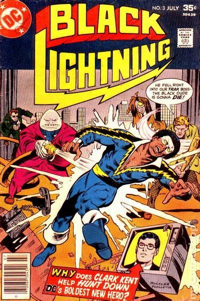 To off white interior pages which is rare for a book 39+ years old. Black Lightning (1977 1st Series) comic books