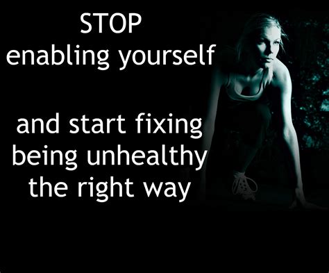 STAY HEALTHY FITNESS: Stop Enabling Your Fitness