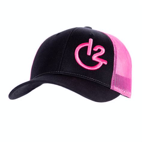 Black And Neon Pink 12 Gauge Low Profile Baseball Hat 12 Gauge Ranch