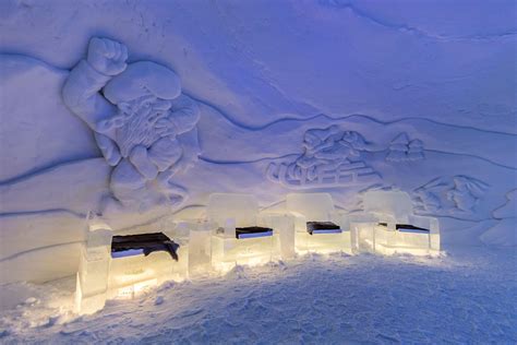 The World’s Best Ice Hotels—where The Rooms Are As Cold As They Are Beautiful Ice Hotel Best