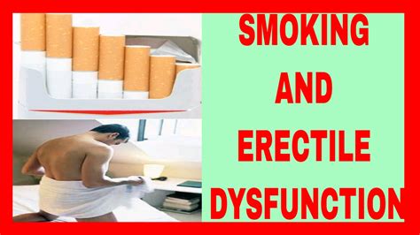 Smoking And Erectile Dysfunction Sexual Health Best Tips Youtube
