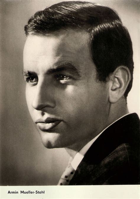 Born on 17th december, 1930 in tilsit, east prussia, germany now sovetsk, kaliningrad oblast, russia, he is famous for the game in a career. Armin Mueller-Stahl | East-German postcard by VEB Progress ...