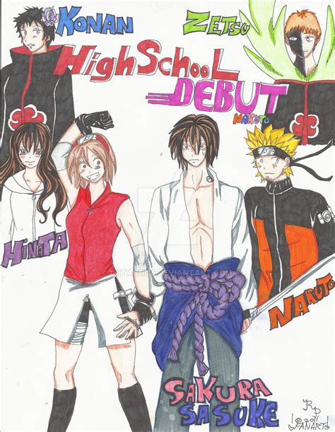 High School Debut Naruto By Latachi25 On Deviantart