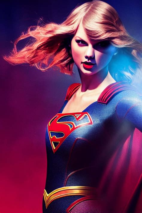 Taylor Swift As Supergirl By Digitaltoadphotos On Deviantart