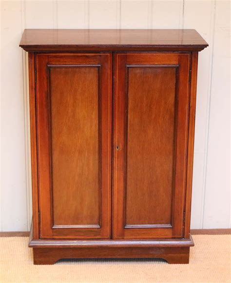 Small Edwardian Mahogany Cabinet 524977 Uk