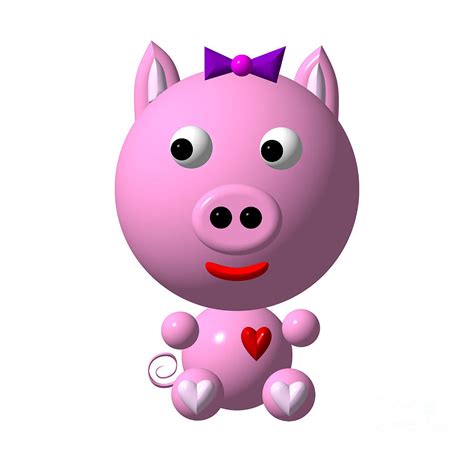 Cute Pink Pig Images And Pictures Becuo