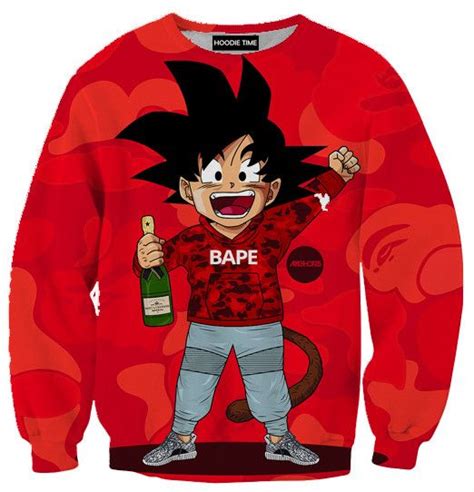 Our dragon ball z hoodies feature your favorite dbz emblems, logos, symbols, and characters. Dragon Ball Z Hoodies - Kid Goku Bape Hoodie - DBZ ...