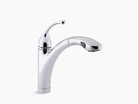 I didn't want to bang up on it for fear of damaging stuff elsewhere.so i had. K-10433 | Forté Single-Handle Pull-out Spray Kitchen Sink Faucet | KOHLER