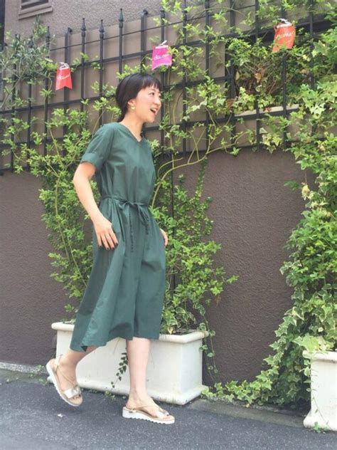 yuka sakagami la jeune boutique ｜grandma mama daughterのワンピースを使ったコーディネート wear