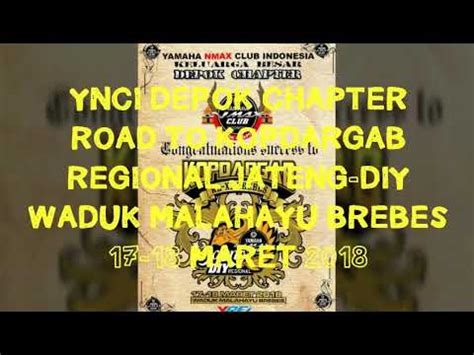 Pantura YNCI DC Road To Kopdargab YNCI Reg Jateng DIY Waduk Malahayu
