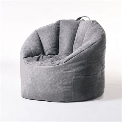Bean Bag Chair Cover No Filling Natural Cotton Linen Fabrics Beanbag