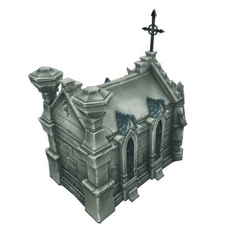 Cemetery Starter Set | Cemetery, Low poly world, Low poly ...