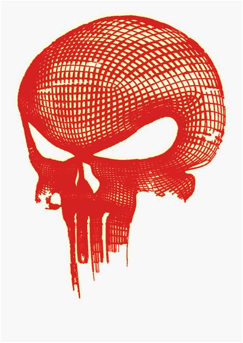 Punisher Red Skull Logo Punisher Logo Png Hd Free Transparent