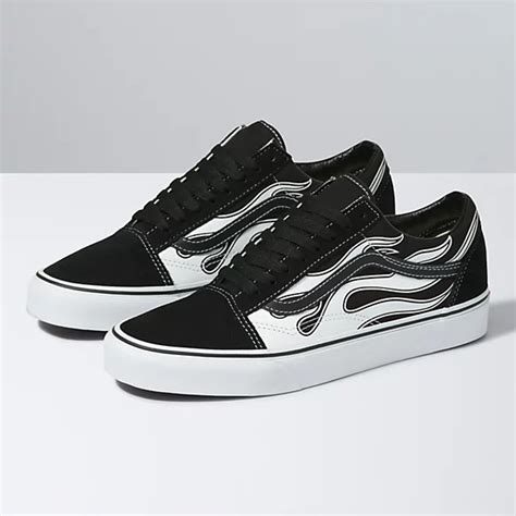 Flame Old Skool Shop Classic Shoes At Vans
