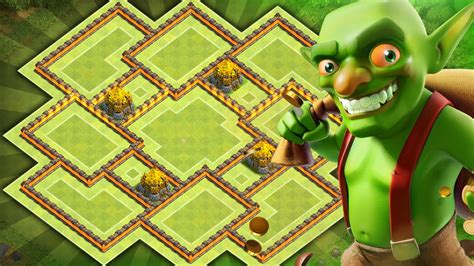 It makes an overall coc th9 farming base centered for dark elixir protection. Clash of Clans - NEW Update TH9 Farming BASE!! CoC BEST ...