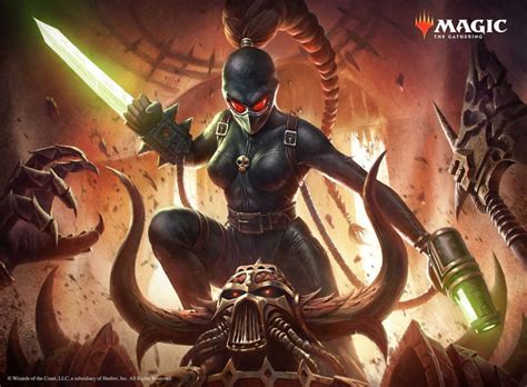 Callidus Assassin Mtg Art From Warhammer 40000 Set By Bryan Sola Art