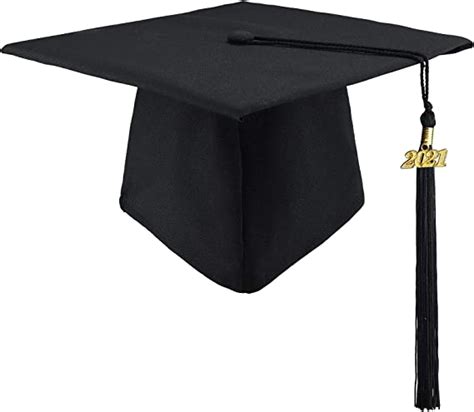Xyiyi Matte Graduation Cap With Tassel 2021 For High School And