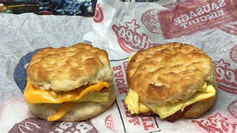 Mcdonalds Vs Hardees Bacon Egg And Cheese Biscuit Battle Youtube