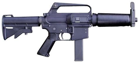 Colt 9mm Submachine Gun Piggybacking On The M 16 Platform