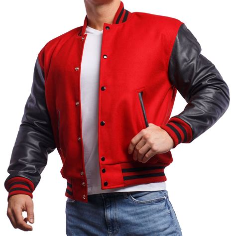 Varsity Base Orleans High School In Letterman Jacket