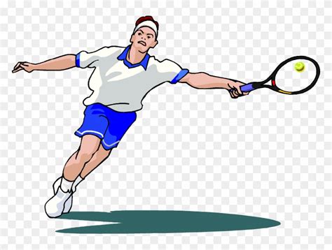 Find More Tennis Clip Art Tennis Player Male Clip Art Free