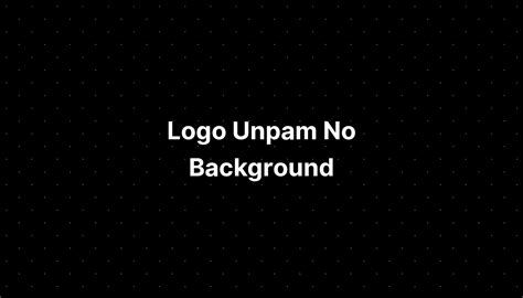 Logo Unpam No Background Imagesee