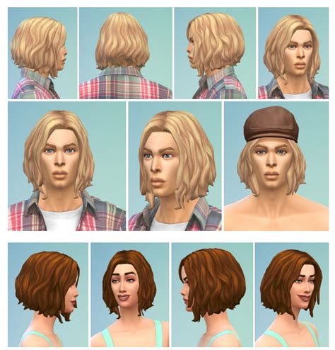 Sims 4 Bob With Bangs
