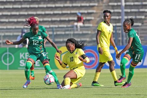 Cosafa Cup Féminine Match Nul Entre Zambie Et Mozambique