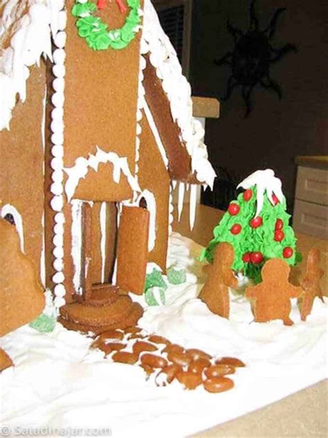 How To Make A Gingerbread Church House Includes Templates
