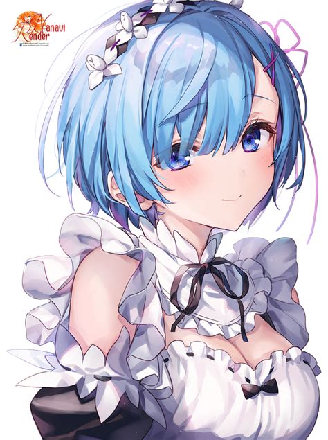 Rem Rezero Render By Nanavichan On Deviantart