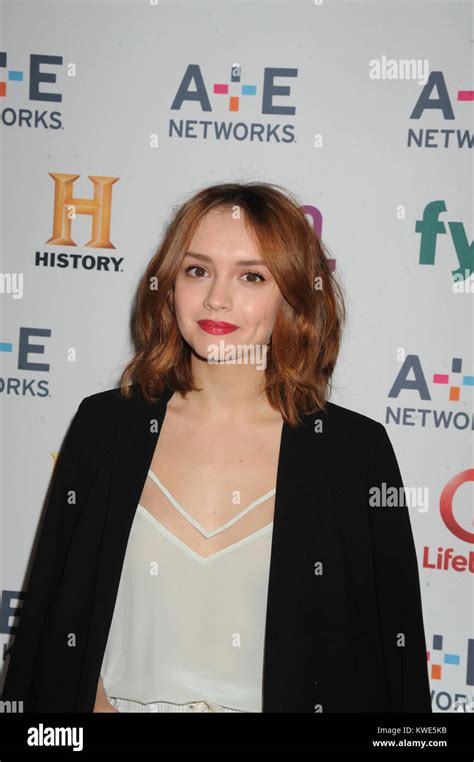 New York Ny May 08 Olivia Cooke Attends The 2014 Ae Networks