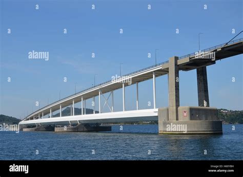 Nordhordland Bridge A Combined Cable Stayed And Pontoon Bridge Which