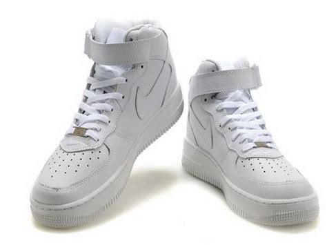 Nike air force 1 high '07. Men Nike Air Force One High Top Shoes 05 All White | Laid ...