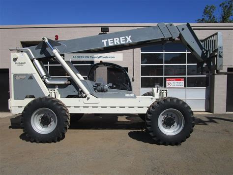Terex Th844c High Reach Telehandler Telescopic Forklift 8 000 Lbs