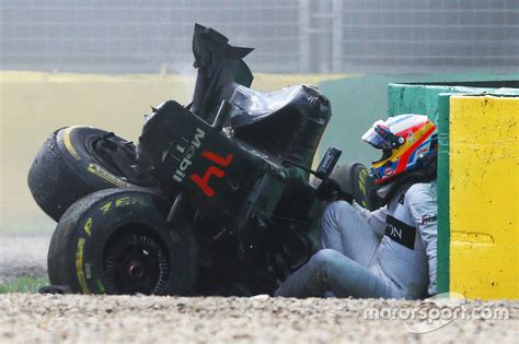 Alonso says the steering locked during his testing accident and mclaren has changed the steering rack among other. Gallery: Fernando Alonso's accident sequence