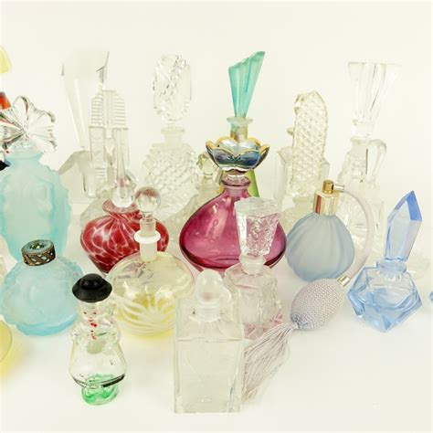 Large Collection Of Art Deco Perfume Bottles Kodner Auctions