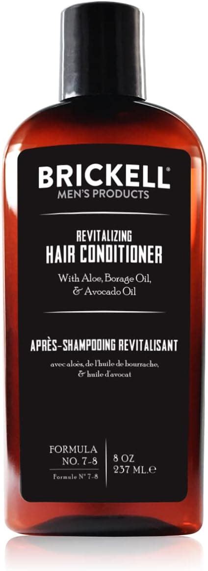 Brickell Mens Revitalizing Hair Conditioner For Men Natural And