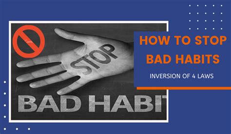 4 Ways To Quit Bad Habits Effectively