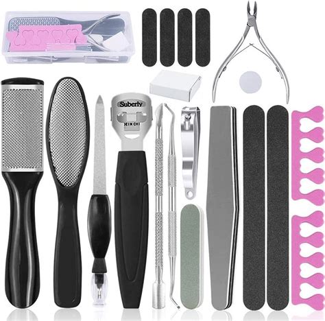 20pcs Professional Pedicure Toolspedicure Kitfoot Care Kit Stainless